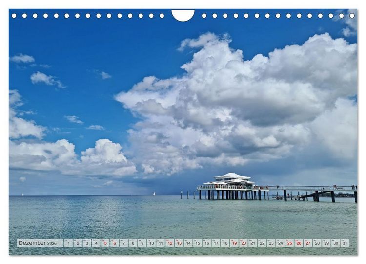 Produktbild: Timmendorfer Strand und Umgebung (Wandkalender 2026 DIN A4 quer), CALVENDO Monatskalender