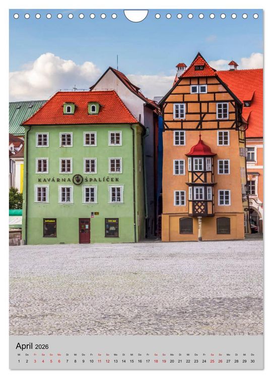 Produktbild: LOKET UND EGER Zwei idyllische Orte in Westb&ouml;hmen (Wandkalender 2026 DIN A4 hoch), CALVENDO Monatskalender