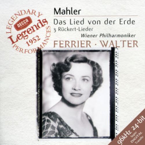 Produktbild: Ferrier/Patzak/Walter/WP: LIED VON DER ERDE/R&Uuml;CKERT-LIEDER