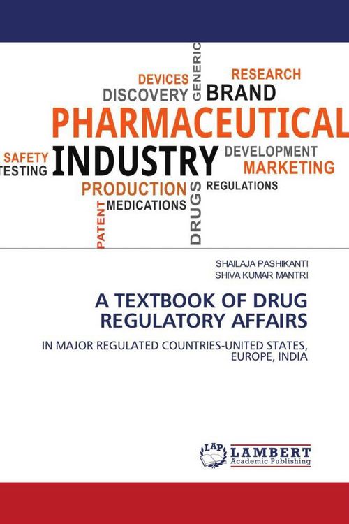 Produktbild: A Textbook Of Drug Regulatory Affairs