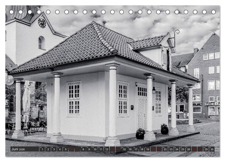 Produktbild: Ein Blick auf Neustadt am R&uuml;benberge (Tischkalender 2026 DIN A5 quer), CALVENDO Monatskalender