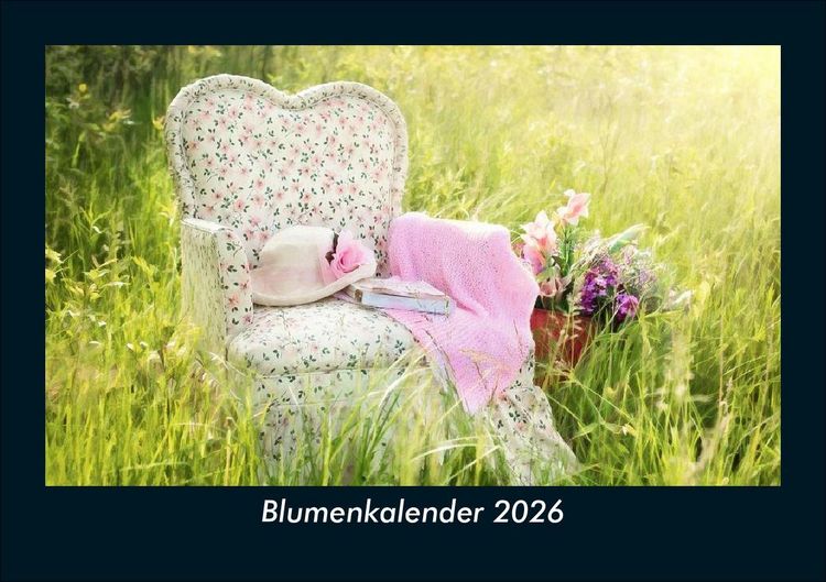 Produktbild: Blumenkalender 2026 Fotokalender DIN A5