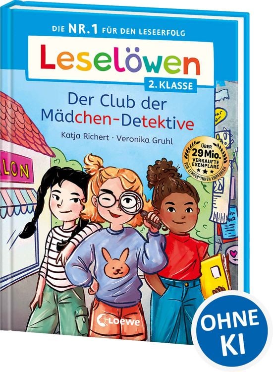 Produktbild: Lesel&ouml;wen 2. Klasse - Der Club der M&auml;dchen-Detektive