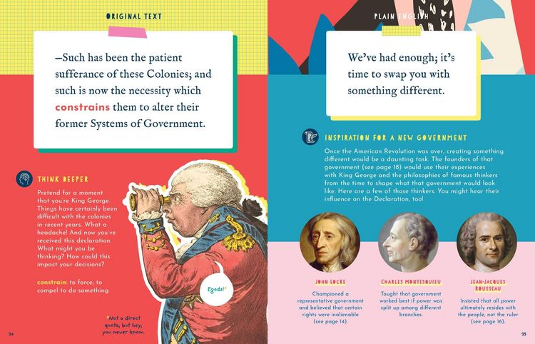 Produktbild: The Side-By-Side Declaration of Independence