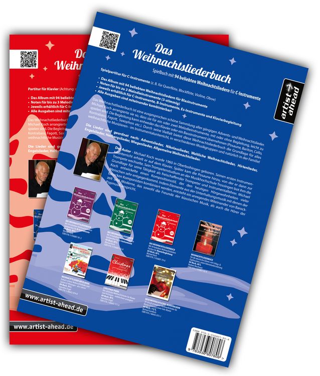 Produktbild: Das Weihnachtsliederbuch-Set (C-Instrumente + Klavierbegleitung)