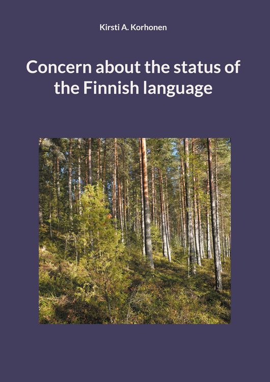 Produktbild: Concern about the status of the Finnish language