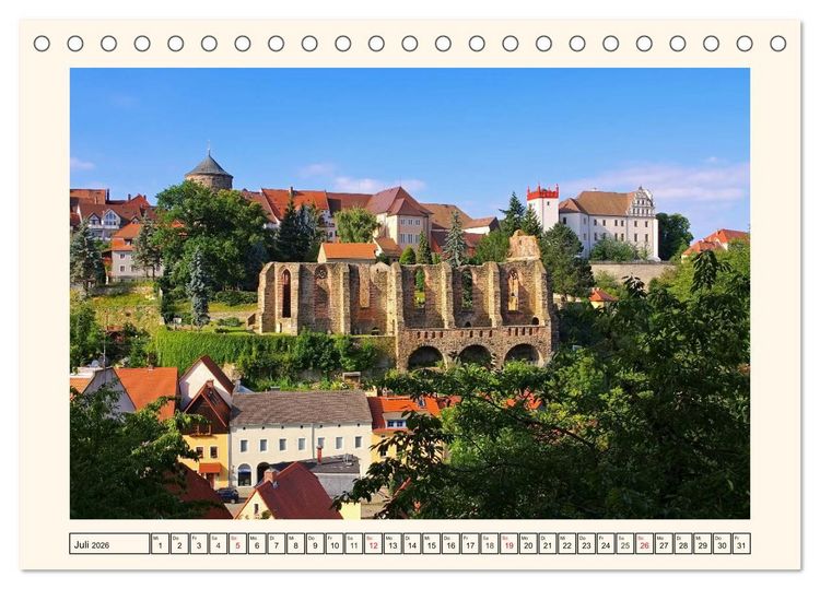 Produktbild: Bautzen - Rundgang durch die mittelalterliche Stadt (Tischkalender 2026 DIN A5 quer), CALVENDO Monatskalender