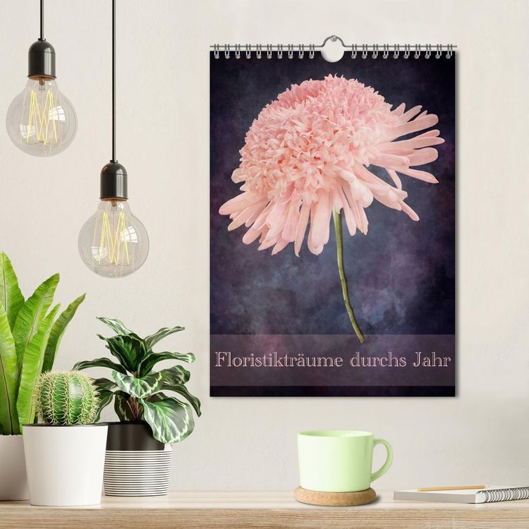 Produktbild: Floristiktr&auml;ume durchs Jahr (Wandkalender 2026 DIN A4 hoch), CALVENDO Monatskalender