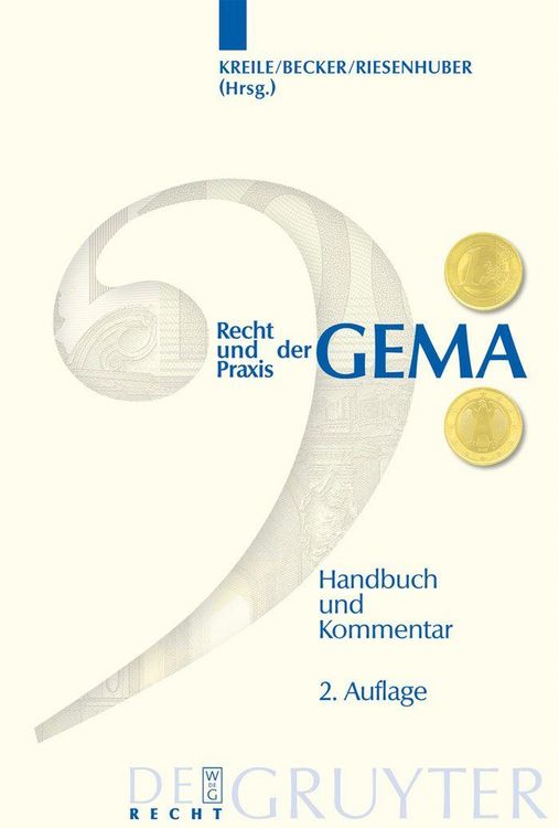 Produktbild: Recht und Praxis der GEMA