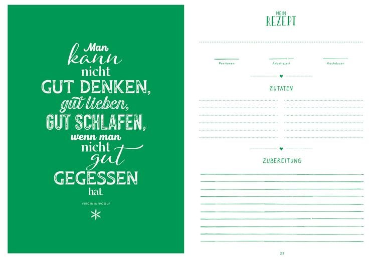 Produktbild: Meine liebsten Rezepte - Weltreise (Einschreibbuch)