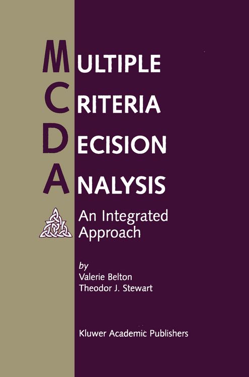 Produktbild: Multiple Criteria Decision Analysis