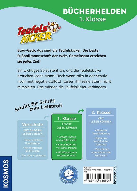 Produktbild: Teufelskicker, Bücherhelden 1. Klasse, Alle für einen