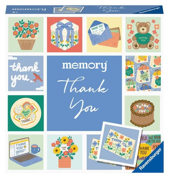 Produktbild: Memory® moments - Thank you - Gesellschaftsspiel & Brettspiel ab 3 Jahre