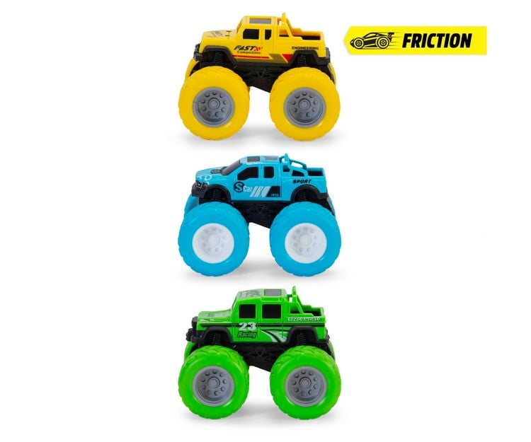 Produktbild: Monster Trucks, 3-asst.