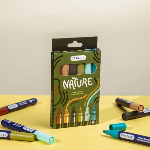 Produktbild: Crateit Nature Markers 3MM 6pcs