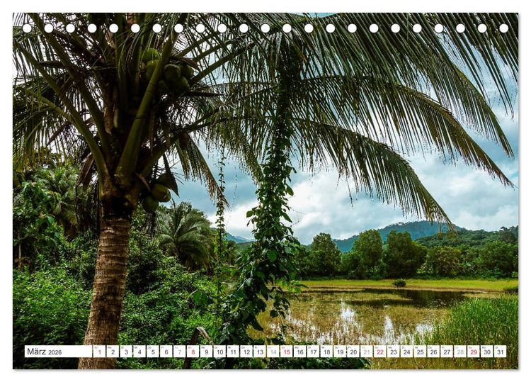 Produktbild: Thailand Koh Chang (Tischkalender 2026 DIN A5 quer), CALVENDO Monatskalender