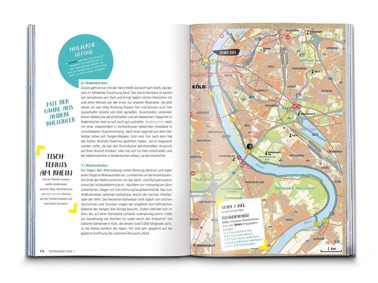 Produktbild: KOMPASS Radvergn&uuml;gen in und um K&ouml;ln & Bonn