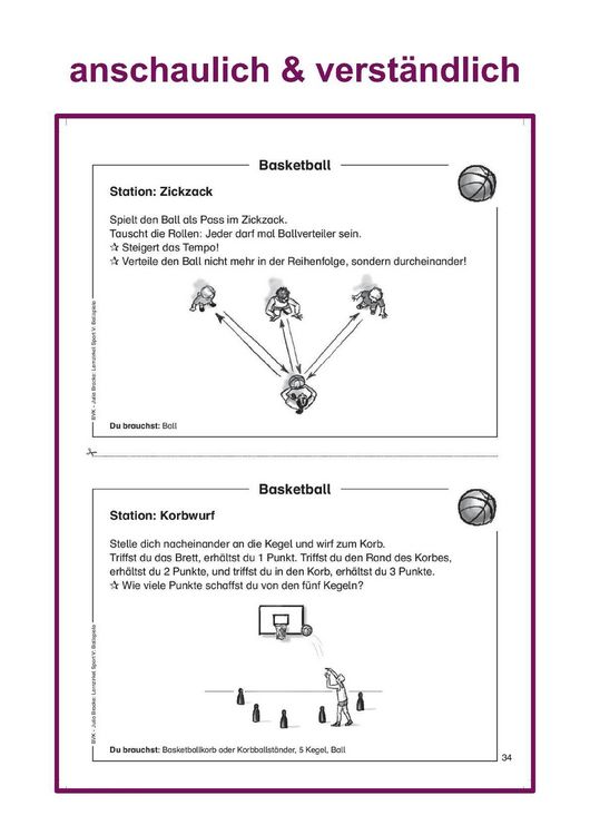 Produktbild: Lernzirkel Sport V: Ballspiele
