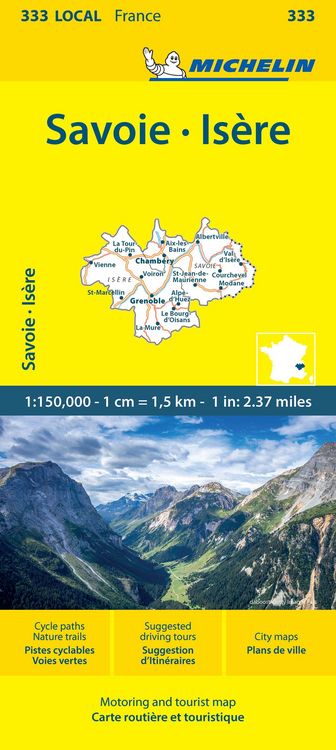 Produktbild: Isere Savoie - Michelin Local Map 333
