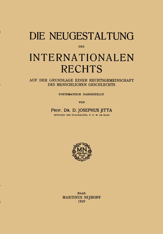 Produktbild: Die Neugestaltung des Internationalen Rechts