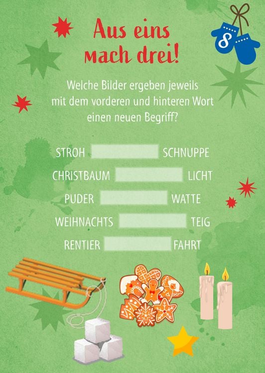 Produktbild: R&auml;tseladventskalender for Kids 3
