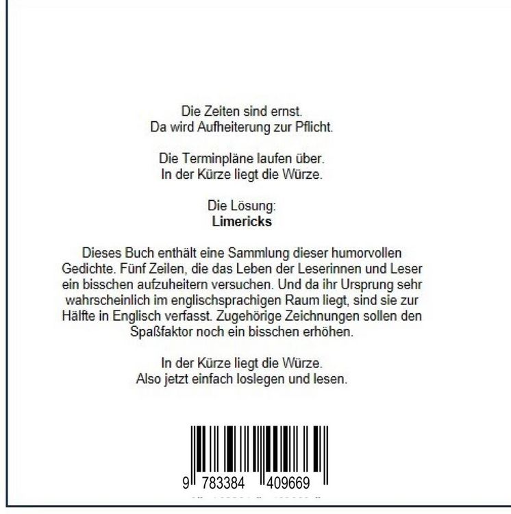 Produktbild: Humor in 5 Zeilen