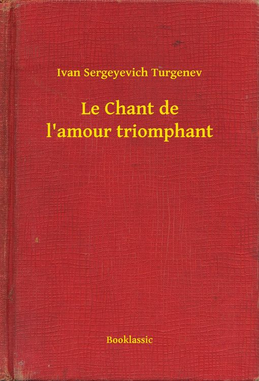 Produktbild: Le Chant de l'amour triomphant