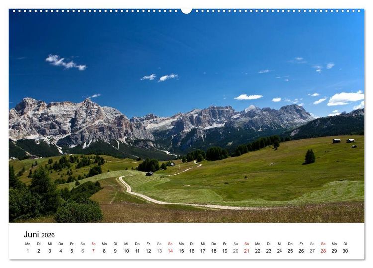 Produktbild: Wege durchs neue Jahr (hochwertiger Premium Wandkalender 2026 DIN A2 quer), Kunstdruck in Hochglanz
