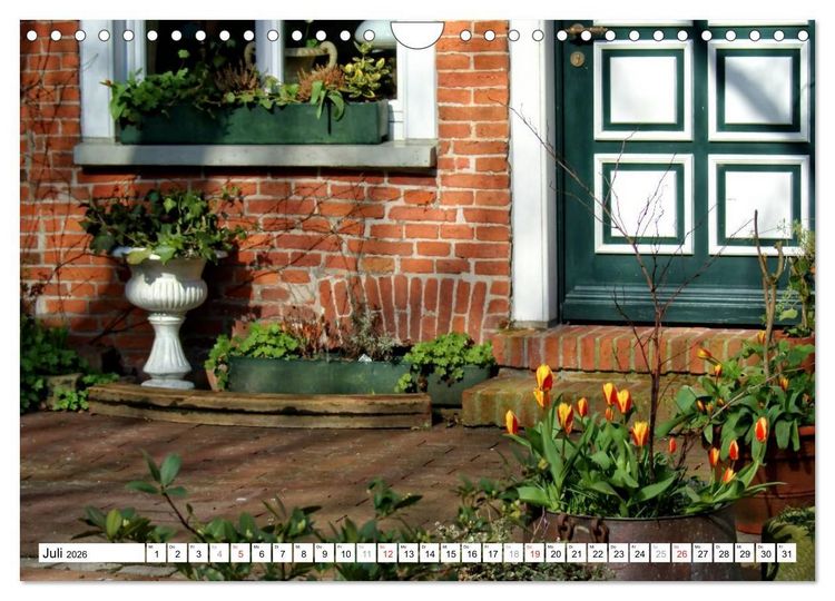 Produktbild: Leer - Ostfriesische Impressionen 2026 (Wandkalender 2026 DIN A4 quer), CALVENDO Monatskalender