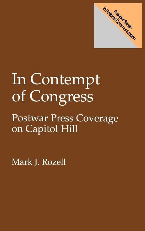 Produktbild: In Contempt of Congress