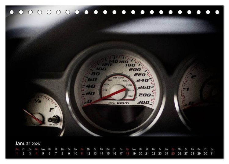 Produktbild: Dodge Challenger SRT8 (Tischkalender 2026 DIN A5 quer), CALVENDO Monatskalender