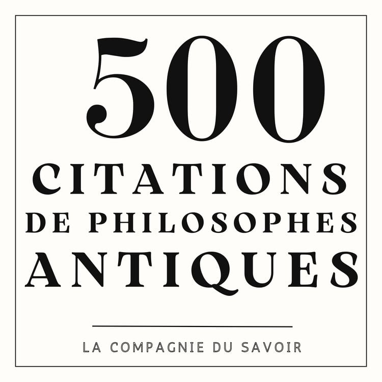 Produktbild: 500 citations de philosophes antiques