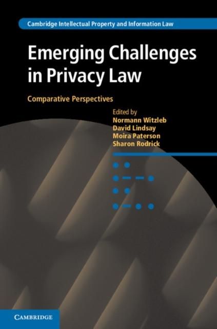 Produktbild: Emerging Challenges in Privacy Law