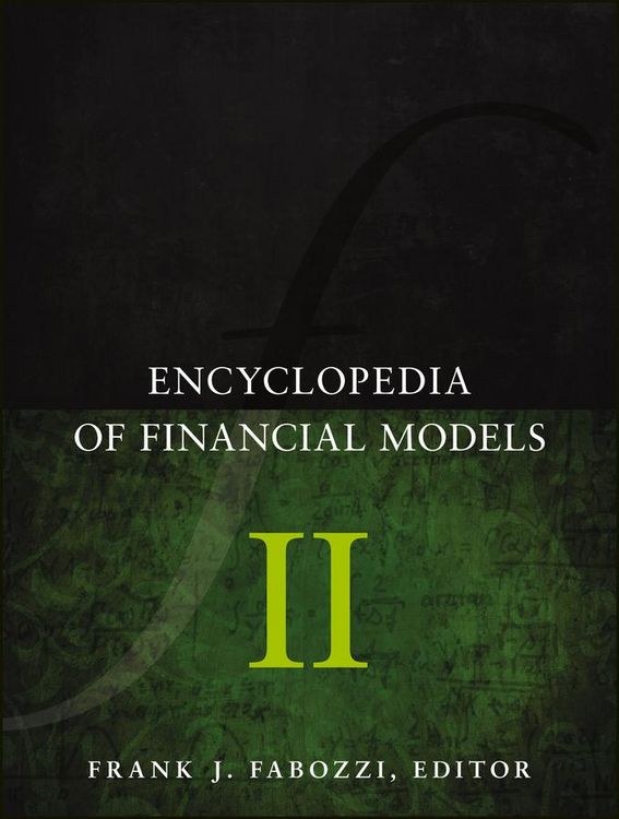 Produktbild: Encyclopedia of Financial Models, Volume II