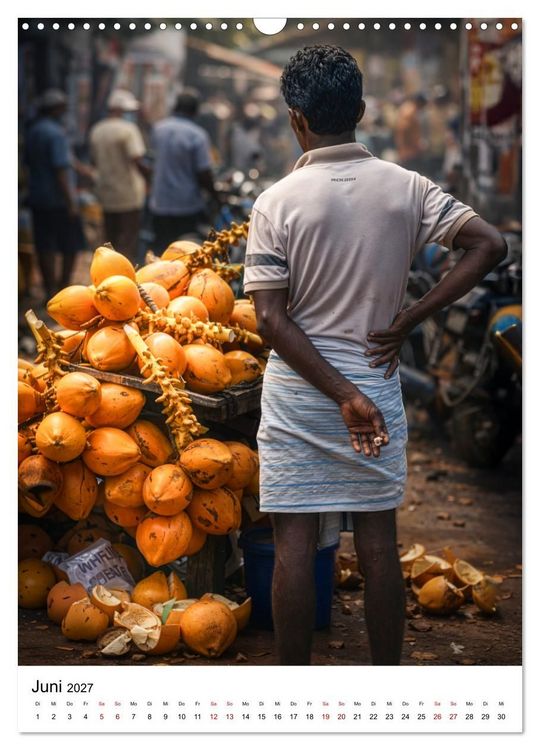 Produktbild: Erlebe Sri Lanka &ndash; Die Menschen hinter der Magie (Wandkalender 2027 DIN A3 hoch), CALVENDO Monatskalender