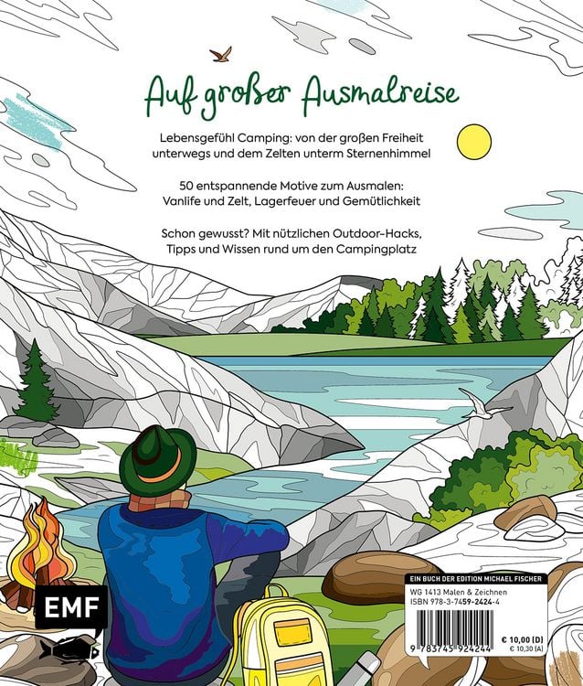Produktbild: Ausmalreise Camping