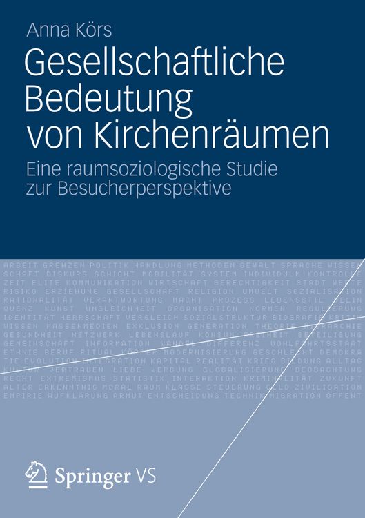 Produktbild: Gesellschaftliche Bedeutung von Kirchenr&auml;umen