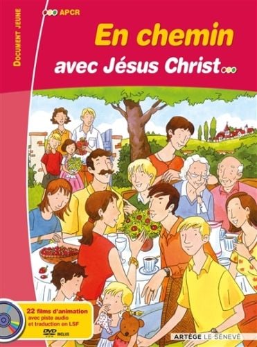 Produktbild: En chemin avec J&eacute;sus-Christ + DVD livre jeune