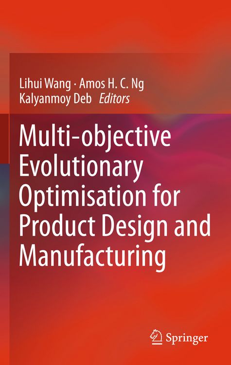 Produktbild: Multi-objective Evolutionary Optimisation for Product Design and Manufacturing