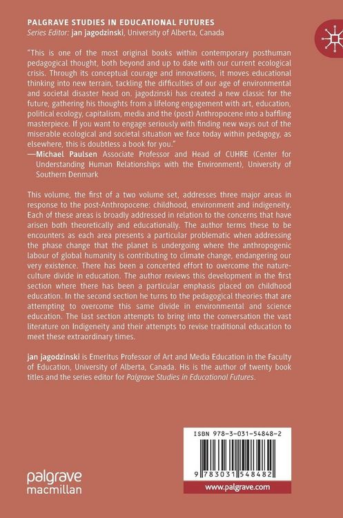 Produktbild: Pedagogical Encounters in the Post-Anthropocene, Volume 1
