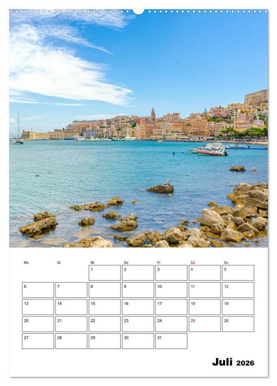 Produktbild: Gaeta Italien (hochwertiger Premium Wandkalender 2026 DIN A2 hoch), Kunstdruck in Hochglanz
