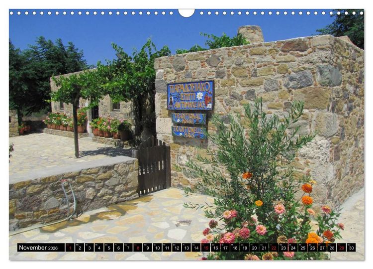 Produktbild: Impressionen aus Griechenland (Wandkalender 2026 DIN A3 quer), CALVENDO Monatskalender