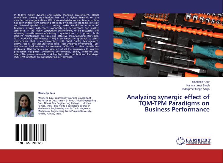 Produktbild: Analyzing synergic effect of TQM-TPM Paradigms on Business Performance