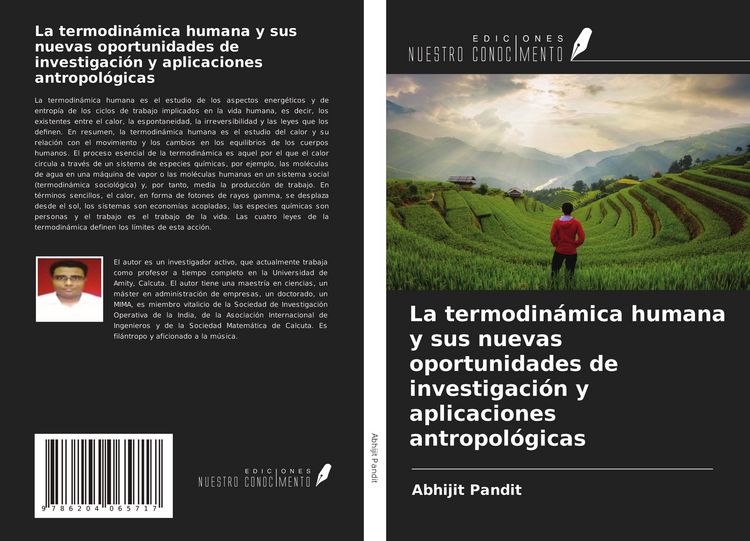 Produktbild: La termodin&aacute;mica humana y sus nuevas oportunidades de investigaci&oacute;n y aplicaciones antropol&oacute;gicas