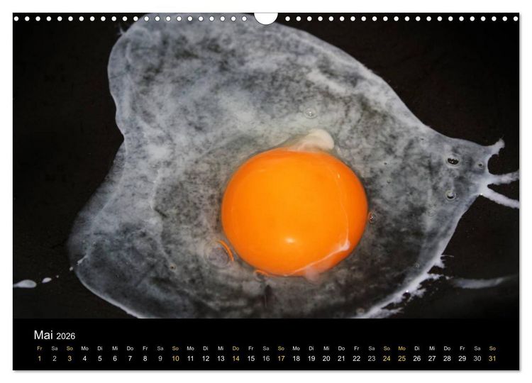 Produktbild: ei.ei.ei &ndash; Fotografische Gedanken zum Ei (Wandkalender 2026 DIN A3 quer), CALVENDO Monatskalender