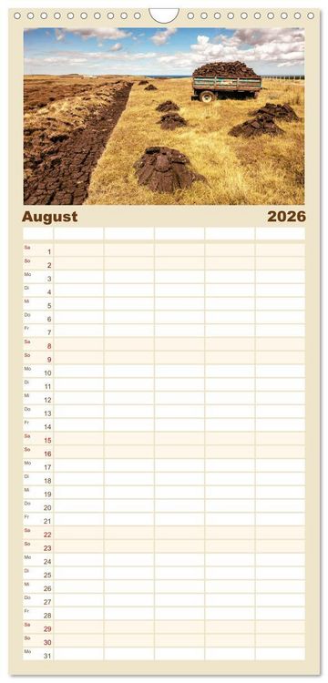 Produktbild: Familienplaner 2026 - Whisky: Reine Geschmacksache mit 5 Spalten (Wandkalender, 21 x 45 cm) CALVENDO