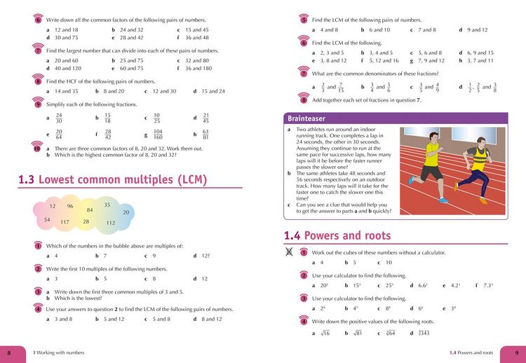 Produktbild: KS3 Maths Homework Book 2