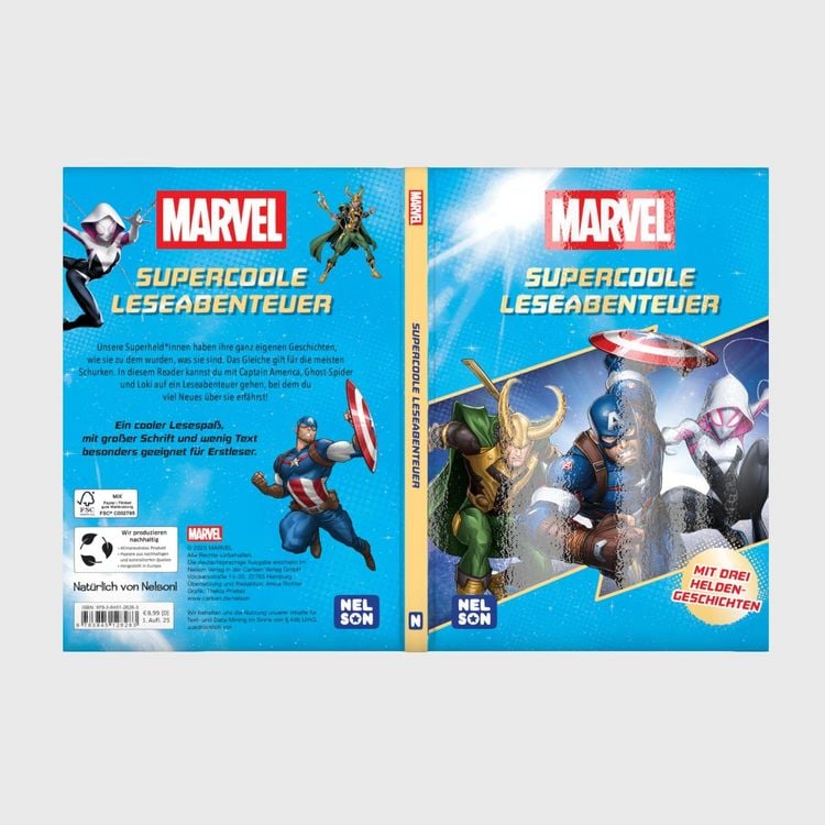 Produktbild: MARVEL: Supercoole Leseabenteuer