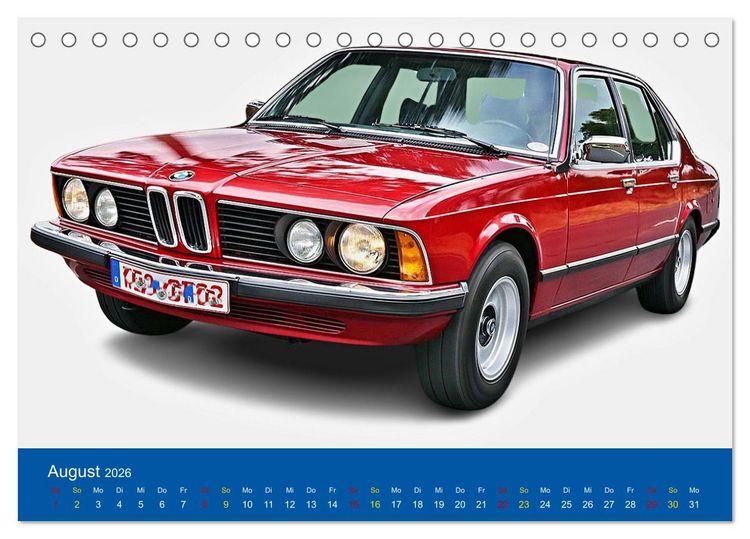 Produktbild: BMW Mein Favorit (Tischkalender 2026 DIN A5 quer), CALVENDO Monatskalender