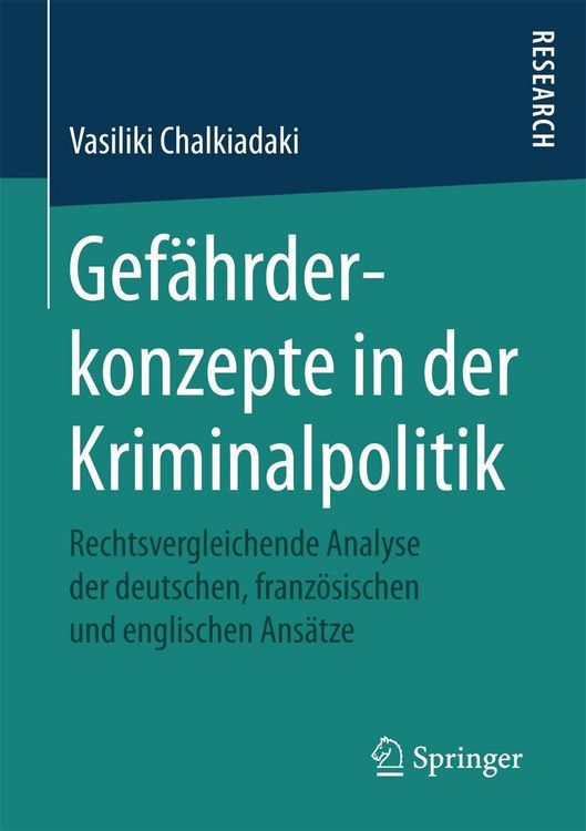 Produktbild: Gef&auml;hrderkonzepte in der Kriminalpolitik